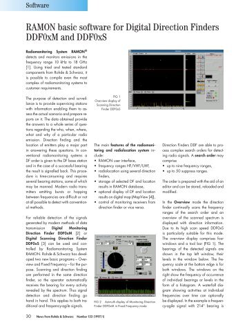 RAMON basic software for Digital Direction ... - Rohde & Schwarz