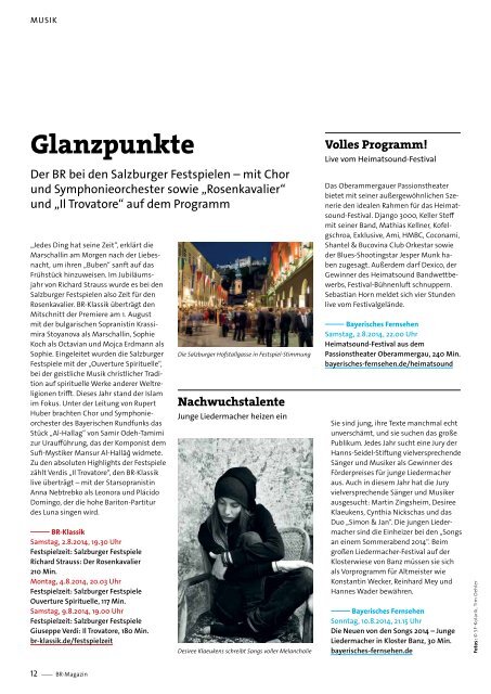 BR-Magazin 16/2014