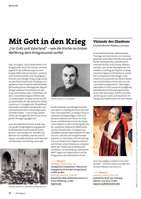 BR-Magazin 16/2014