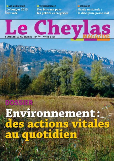Télécharger le fichier PDF - Le Cheylas