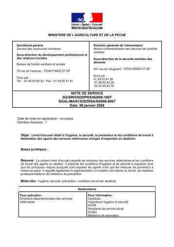 SRHN20081007Z.pdf - SantÃ© - SÃ©curitÃ© au Travail dans les ...