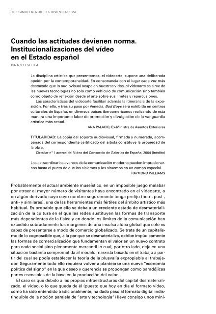 Descargar PDF - Museo Nacional Centro de Arte Reina SofÃ­a