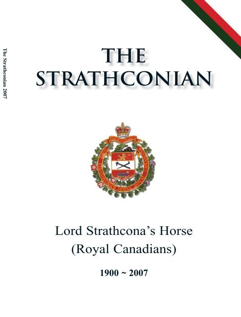 Strathconian 2007 - Lord Strathcona's Horse