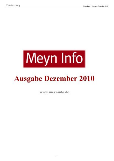 PDF-Version - Meyn Info