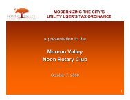 what is the utility user's tax? - Moreno Valley