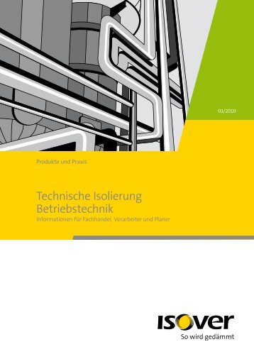 Katalog Betriebstechnik - Technische Isolierung
