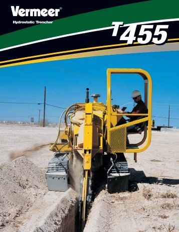 track trenchers t455 - Attrans Commercials Ltd.