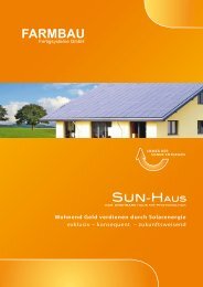 Sun-Haus FARMBAU - Farmbau GmbH