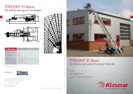 Toplight 21 - Vlutters Verticaal Transport