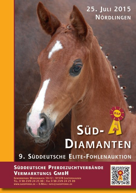 9. Süddt. Elite-Fohlenauktion SÜD-DIAMANTEN 