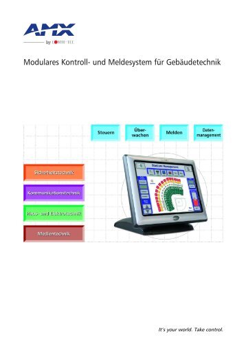 Modulares Kontroll- und Meldesystem für Gebäudetechnik