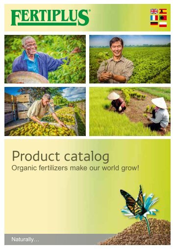 Product Catalog Organic Fertilizers