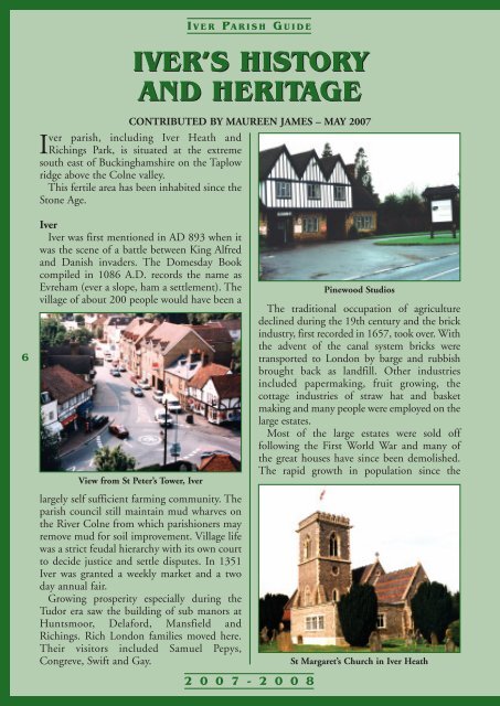 Iver Parish Guide - Iver Parish Council