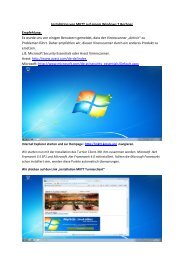 Installation von MKTT auf einem Windows 7 Rechner ... - Koreis.org