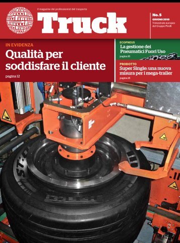 QualitÃ  per soddisfare il cliente - Pirelli Tyre