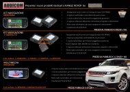 Flyer NKSEVNAV Per Land rover Evoque - Audicom