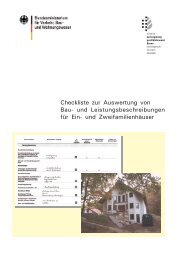 Checkliste zur Auswertung von Bau- und Leistungsbeschreibungen für