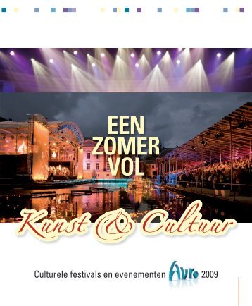 (insert): Een Zomer vol Kunst & Cultuur 2009. - Hetbeteretekstwerk.nl