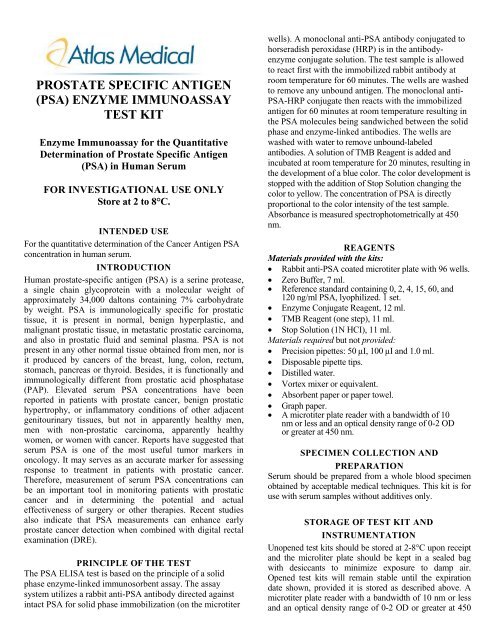 esame del psa per la prostata