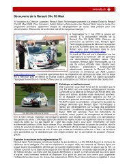 DÃ©couverte de la Renault Clio R3 Maxi - Championnat suisse des ...