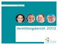 Vermittlungsbericht 2012 (pdf) - Anna-Haag-Haus e.V.