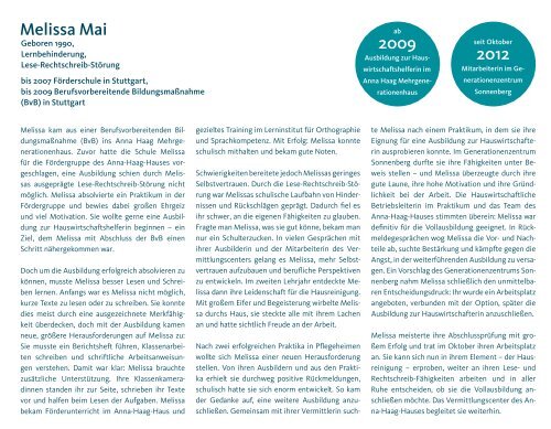 Vermittlungsbericht 2012 (pdf) - Anna-Haag-Haus e.V.