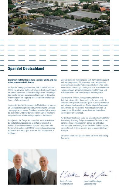 Bereichskatalog Ladungssicherung - SpanSet GmbH & Co. KG