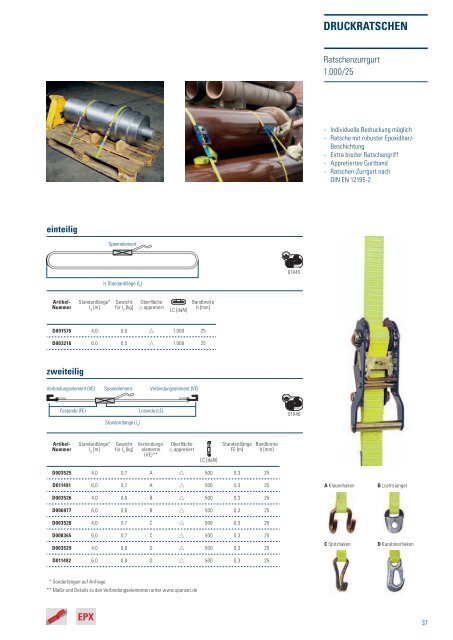 Bereichskatalog Ladungssicherung - SpanSet GmbH & Co. KG