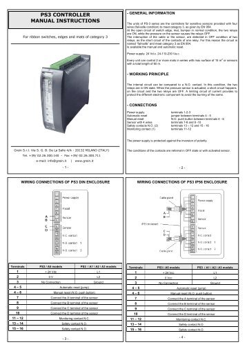 PS3 CONTROLLER MANUAL INSTRUCTIONS - grein