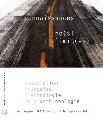 Livret des rÃ©sumÃ©s du CongrÃ¨s 2011 - No(s) Limit(es)