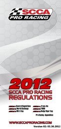 2012 PRR V02.indd - SCCA Pro Racing