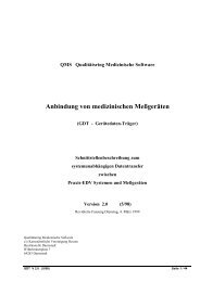 Anbindung von medizinischen MeÃgerÃ¤ten - Avantgarde-VS.de