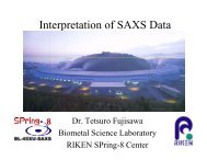 Interpretation of SAXS Data - Situs