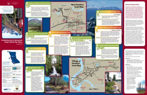 New Hazelton Inset Map Village of Hazelton Inset Map - Smithers