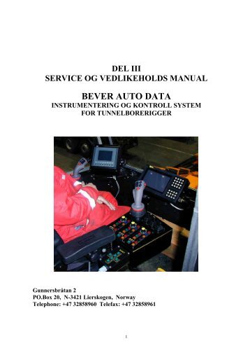 BEVER AUTO DATA - Bever Control AS