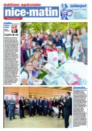 Article Nice Matin - SolidarSport - Free