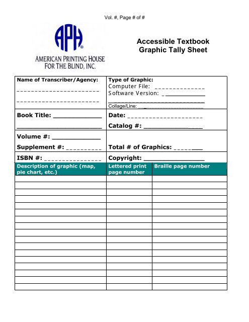 tally sheet tally sheet