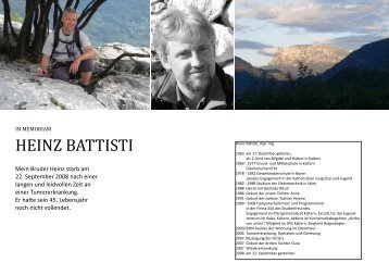 HEINZ BATTISTI - Hanna Battisti