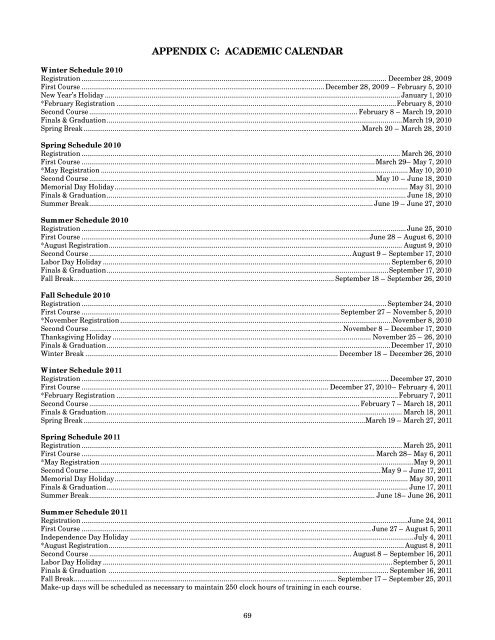 2009-2010 Catalog 2009-2010 Catalog - WyoTech Tour