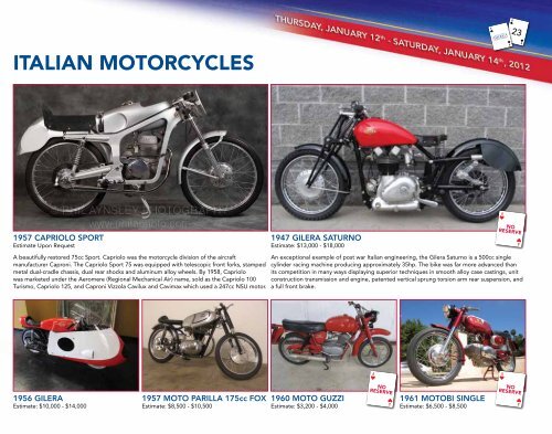 Auction Catalog - Auctions America