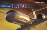 Gulfstream G550 Specifications (PDF) - Legacy Aviation Group