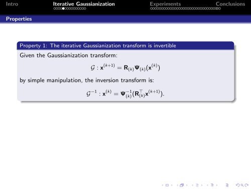 Multivariate Gaussianization for Data Processing