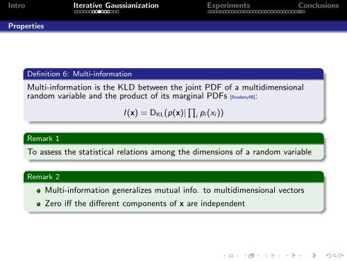 Multivariate Gaussianization for Data Processing