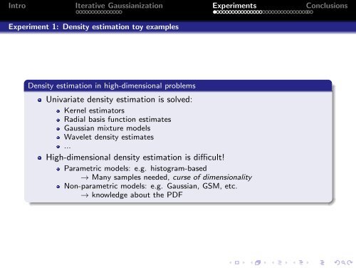 Multivariate Gaussianization for Data Processing