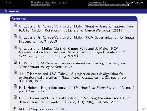 Multivariate Gaussianization for Data Processing