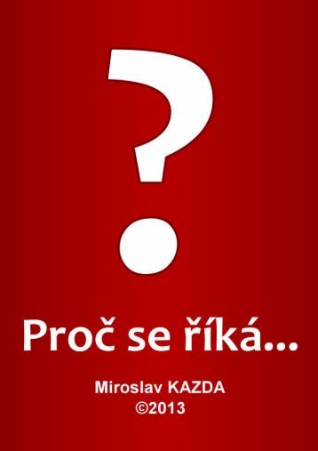 Proc se rika - Databook.cz