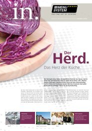 Herd. Der - MENU SYSTEM AG