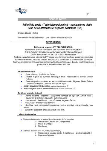 13671 offres d'emploi technicien polyvalent