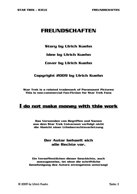 02. FREUNDSCHAFTEN