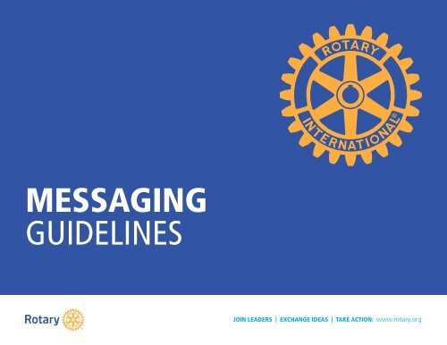 MESSAGING GUIDELINES